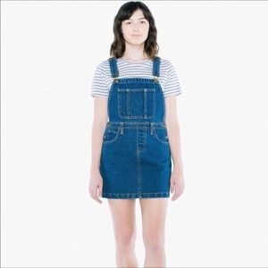 white christmas dresses 'Bailey' Denim Overall Dress 2X / Vintage Wash main image 1